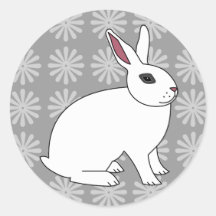 Hotot Rabbit Stickers