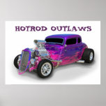 HOTROD OUTLAWS POSTER