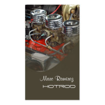 Hotrod restoration business template business card templates