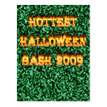 Hottest Halloween Bash 2009 Green Post Cards