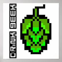 houblon à 8 bits affiche