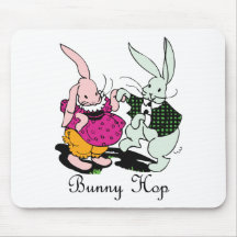 Houblon de lapin tapis de souris