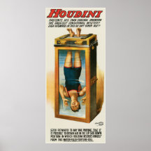Houdini Advertising poster , 1913