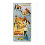 Houdini ~ Buried Alive Vintage  Escape Artist Post Cards