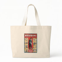 Houdini ~ Vintage Handcuff Escape Artist Tote Bag