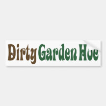 Houe de jardin - customisée autocollants pour voiture