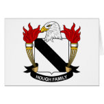 Hough Family Crest cards