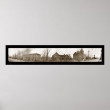 Houghton MI College Photo 1910 Print