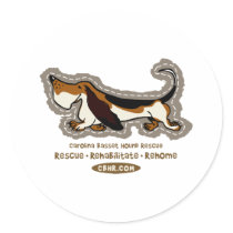 Hound Patch Sticker