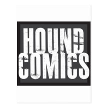 Hounds Comics Logo_Full Postcard