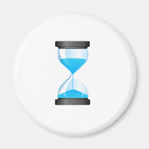 Hourglass Sand Timer Fridge Magnets