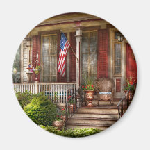 House - Belvidere, NJ - A classic American home Magnet