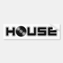 House Bumper Sticker