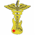 House Call guitar caduceus Photo Cut Outs