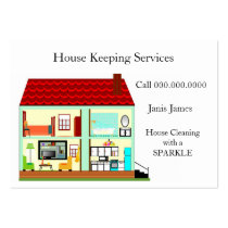 House Cleaning business cards