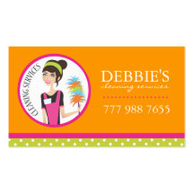 House Cleaning Business Cards
