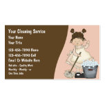 House Cleaning Business Cards