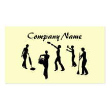 House Cleaning & Maid Services Business Card