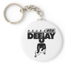 House DeeJay Keychain