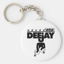 House DeeJay Keychain