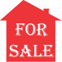 HOUSE FOR SALE CUT OUTS