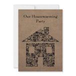 House Home Housewarming Reno Party Invitation