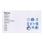 house-icon-set11, Name, Address 1, Address 2, C... Business Cards