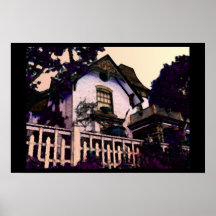 House in Fresco Print