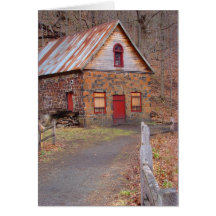 House in New Haven, CT Greeting Cards