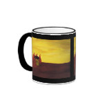 house in the trees coffee mugs