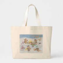 House-Mouse Designs® - Jumbo Tote Bags