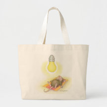 House-Mouse Designs® - Jumbo Tote Canvas Bag
