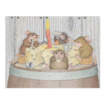 House-Mouse Designs® Postcard