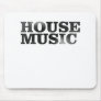 House Music Spiral Text Mousepad
