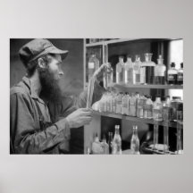 House of David Chem Lab, 1940 Poster