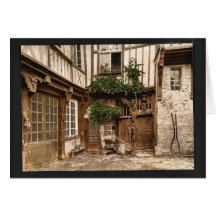 House of Francis I, Abbeville, France vintage Phot Card