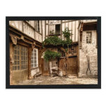 House of Francis I, Abbeville, France vintage Phot Post Cards