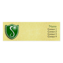 House of the Serpent Profile Card Business Card Template