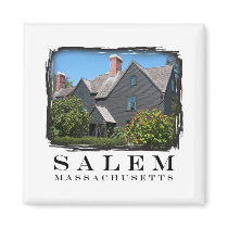 House of the Seven Gable Fridge Magnet