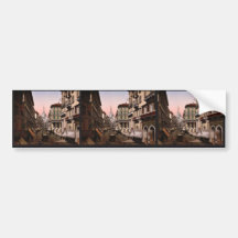House of Victor Emmanuel, Milan, Italy vintage Pho Bumper Sticker