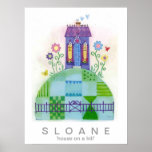 house on a hill poster