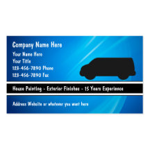 House Painting Business Cards