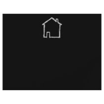 House Sketch. Grey and Black. Flyer Design