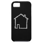 House Sketch. Grey and Black. iPhone 5 Covers