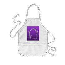 House Sketch. Grey and Purple. Aprons