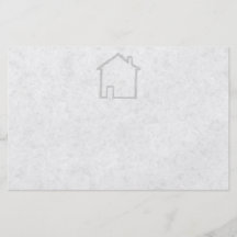 House Sketch. Grey. Flyer