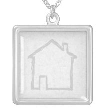 House Sketch. Grey. Jewelry