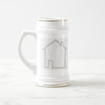 House Sketch. Grey. Mug
