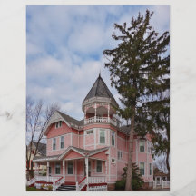 House - Victorian - Flemington, NJ - The Pink Lady Flyer