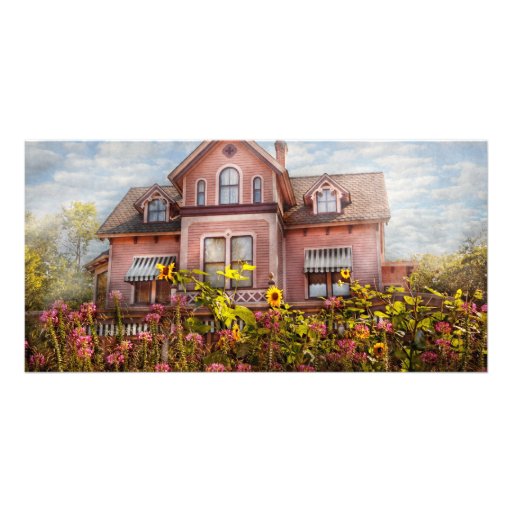 House - Victorian - Summer Cottage  Photo Cards